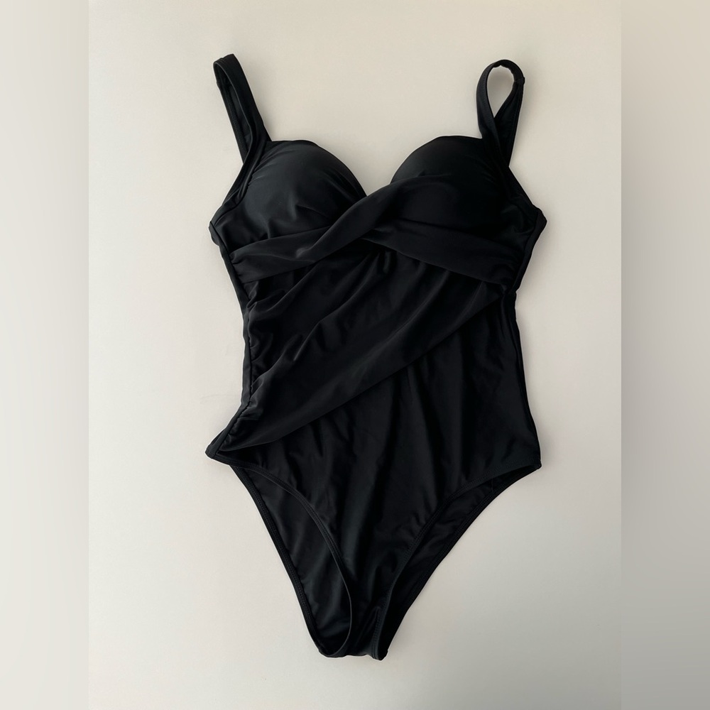 CUPSHE Black One-Piece Swimsuit Size M
NWT
